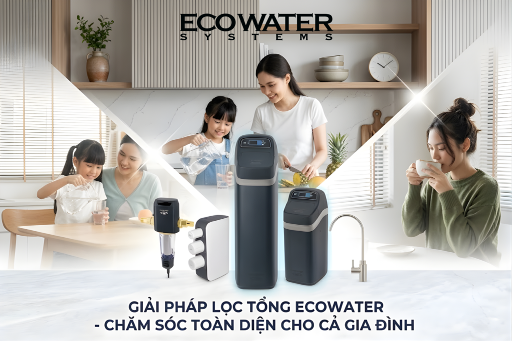 Bộ lọc nước tổng cho gia đình
