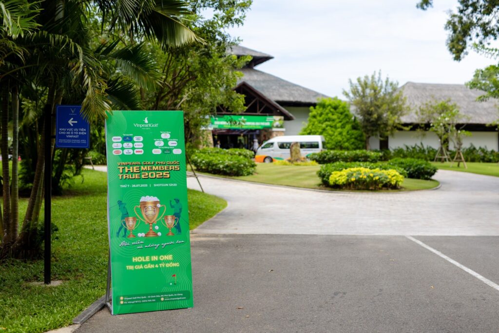 Không khí chuyên nghiệp tại Vinpearl Golf Phú Quốc