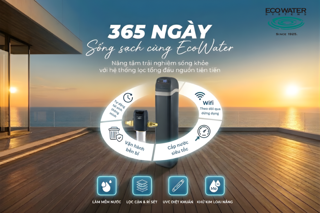 Bộ Lọc Nước Tổng Cho Gia Đình
