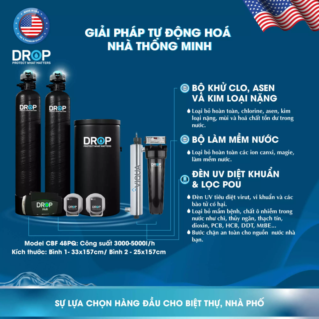Drop - Máy lọc nước tổng