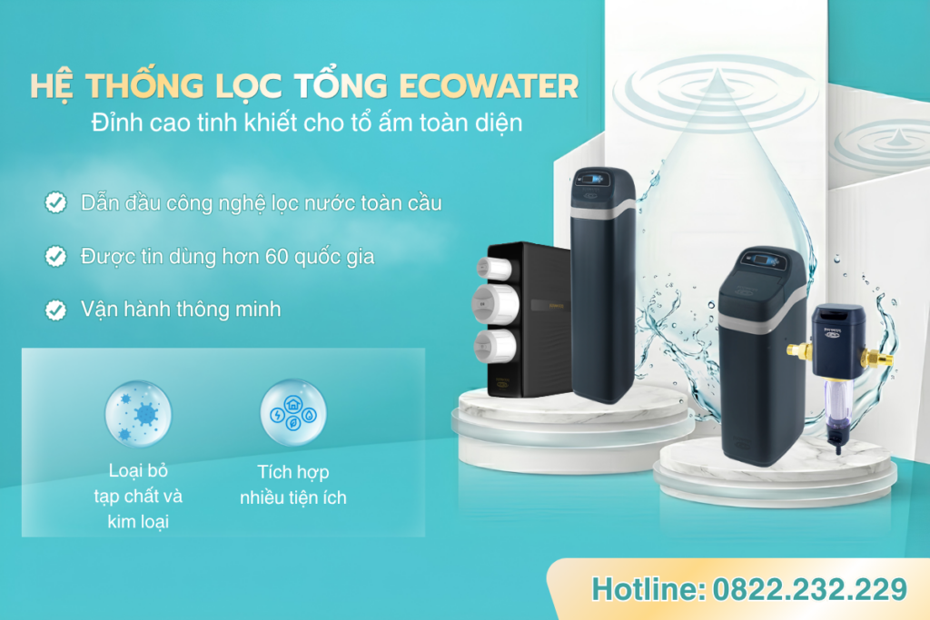 lắp đặt máy lọc nước tổng