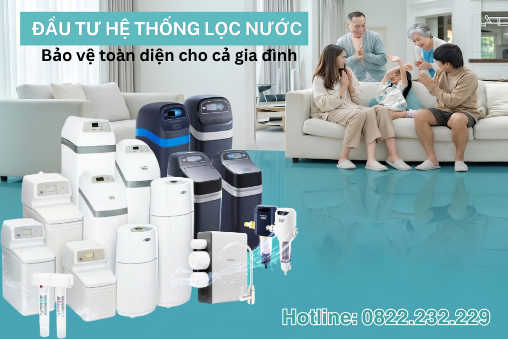 lọc nước tổng sinh hoạt gia đình