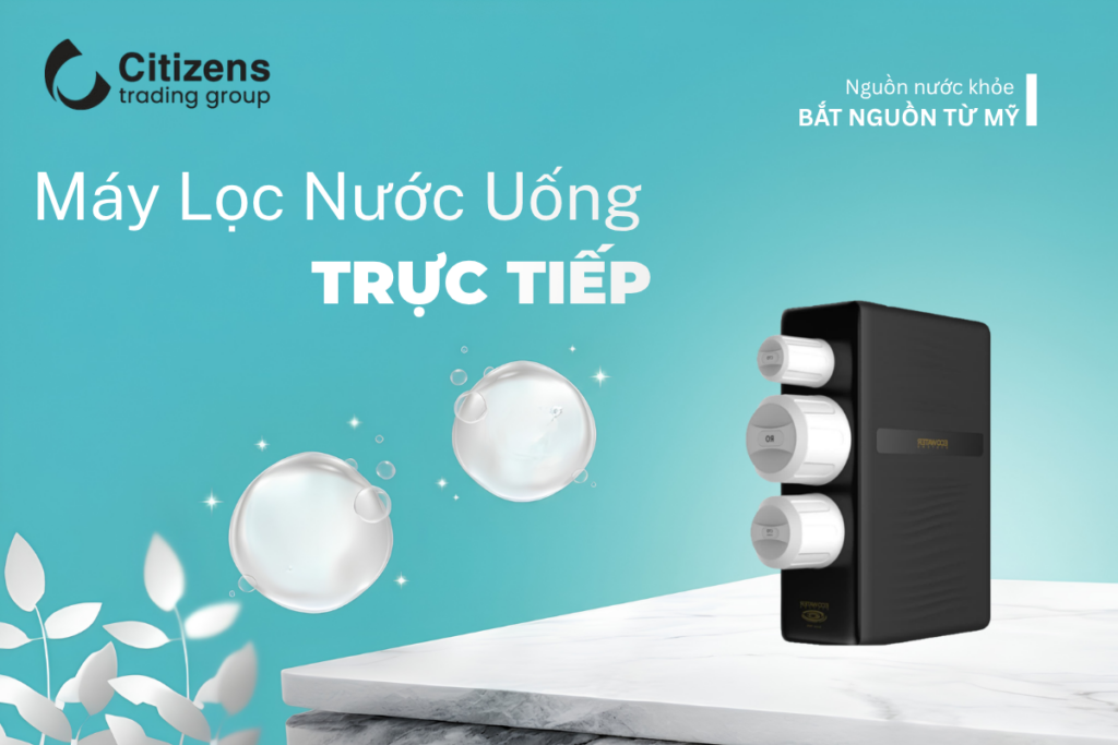 lọc nước đầu nguồn chính hãng Mỹ
